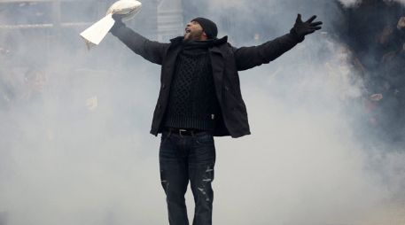 Ray Lewis celebra en el M&T Bank Stadium. AP /