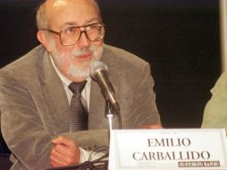 Emilio Carballido nació en Córdoba, Veracruz, y estudió en la Facultad de Filosofía y Letras de la UNAM. ARCHIVO /