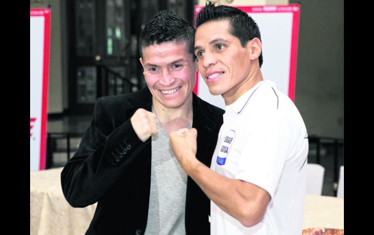 Viejos conocidos. Ulises Solís ha ganado los dos enfrentamientos pervios contra Édgar Sosa. EL INFORMADOR /