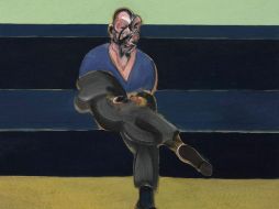 Fragmento de ''Study for a Portrait of P.L'' de Francis Bacon, la obra que entrará a subasta. EFE /