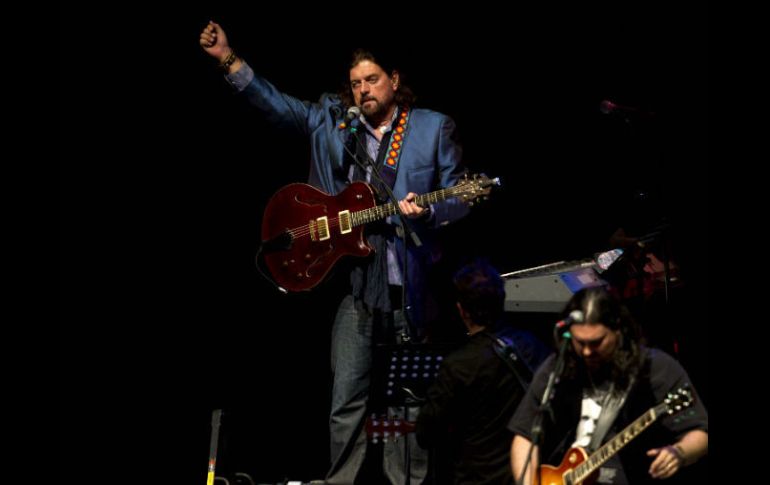 Alan Parsons tuvo problemas en su prueba de sonido, pero no para hacer conexión con el público. EL INFORMADOR /