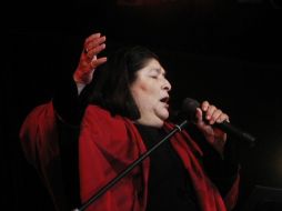 Mercedes Sosa llevó en su canto un mensaje de lucha e inconformidad social. ARCHIVO /