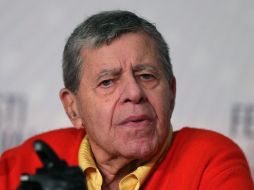 Con 87 años, energía, humor, chispa e inesperadas ocurrencias, Jerry Lewis hizo su aparición en Cannes. AFP /