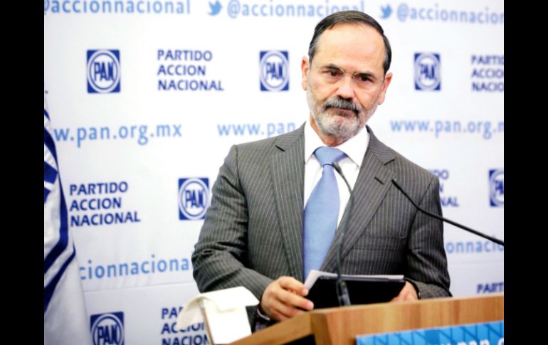 Gustavo Madero asegura que el PAN busca que no haya impunidad con los delitos cometidos en Veracruz. ARCHIVO /