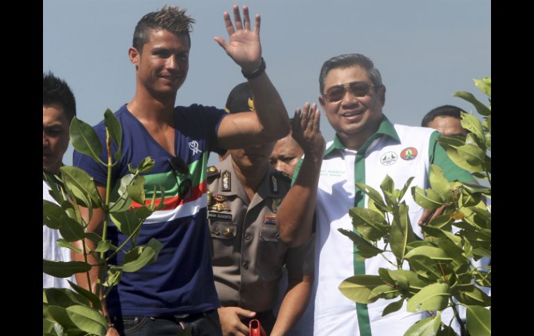 Está previsto que Ronaldo participe esta noche en una cena de gala. AP /