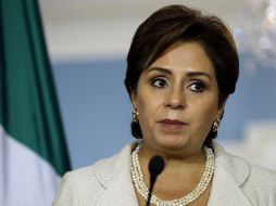 Patricia Espinosa Cantellano es nominada como embajadora de nuestro país en la República Federal de Alemania. ARCHIVO /