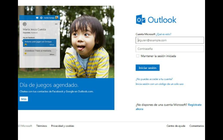 Outlook alcanzó en mayo pasado, los 400 millones de usuarios activos a nivel mundial. ARCHIVO /