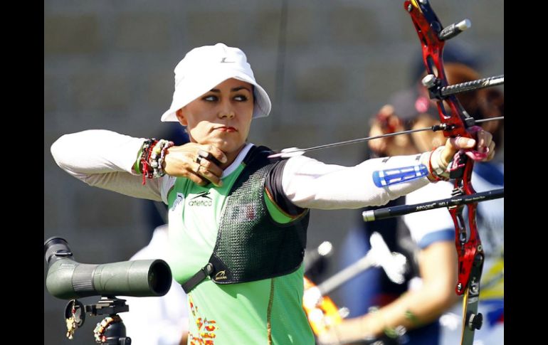 La medallista de plata en Londres 2012 Aída Román, es la líder del conjunto nacional. ARCHIVO /