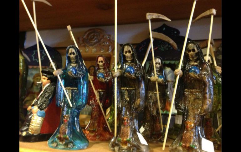 Se venera a la Santa Muerte desde la época colonial ARCHIVO /