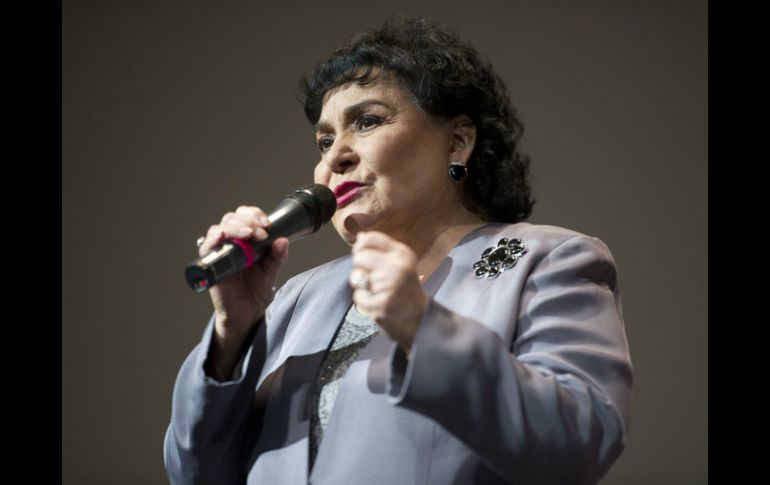 'No quiero ni imaginarme cómo se siente en estos momentos su familia, yo sé lo que es perder un hijo' compartió Carmen Salinas. ARCHIVO /