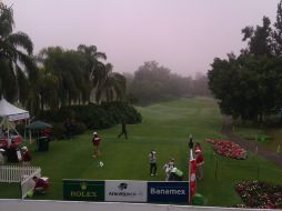 Con la puntualidad característica de la LPGA se puso en marcha la cuarta ronda del torneo.  /