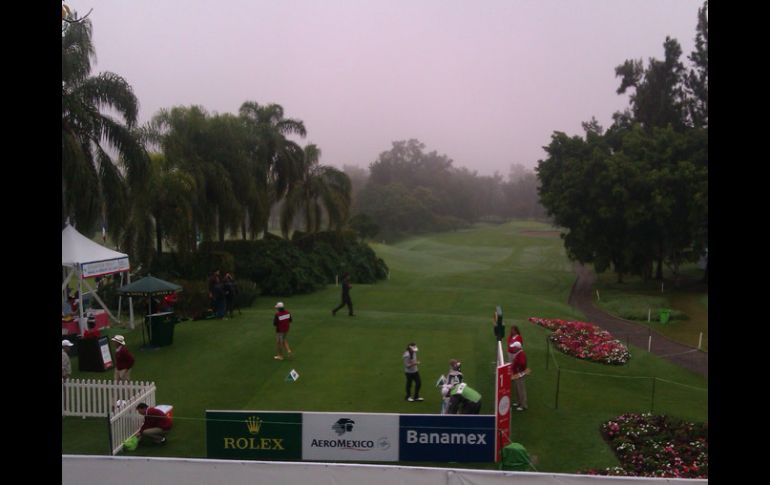 Con la puntualidad característica de la LPGA se puso en marcha la cuarta ronda del torneo.  /