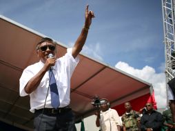 Robinson Jean Louis, candidato del exmandatario Marc Ravalomanana. AFP /