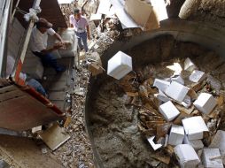 Los trabajos serán realizados bajo el procedimiento ecológico de reciclamiento. ARCHIVO /