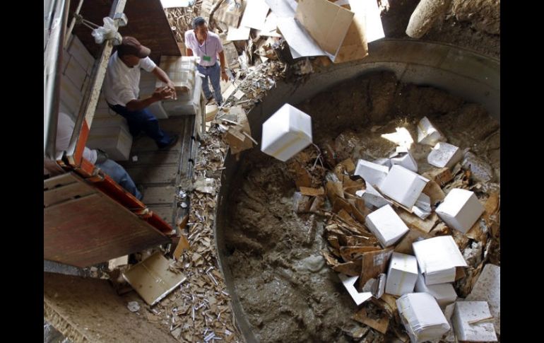 Los trabajos serán realizados bajo el procedimiento ecológico de reciclamiento. ARCHIVO /