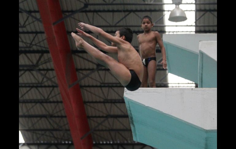 Abraham Bermeo, durante una de sus competencias. ARCHIVO /