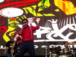 La banda hizo cimbrar el inmueble celebrando los 15 años del festival. NTX /