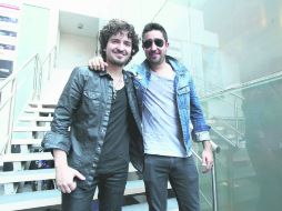 Compañeros. Tommy Torres y Alex Ubago prometen dejar el corazón sobre el escenario del Diana.  /