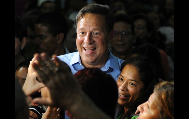 Juan Carlos Varela ganó las elecciones con el 39 por ciento de los votos. ARCHIVO /