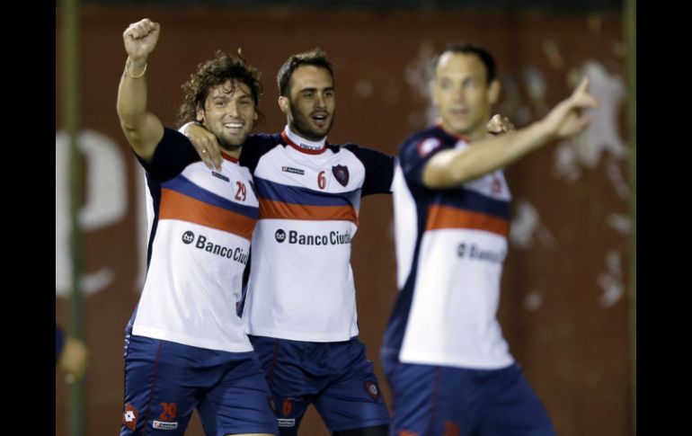 San Lorenzo el equipo del Papa Francisco, encara la primera fecha como finalista de Libertadores. AP /