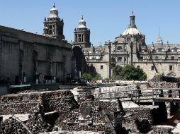 El Templo Mayor, vestigio palpable de nuestro legando prehispánico. NTX  ARCHIVO  /