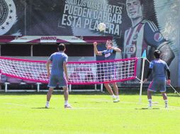 Jugadores del conjunto Rojiblanco en las instalaciones de Verde Valle. ESPECIAL / Chivas de Guadalajara