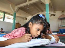 En quinto y sexto de primaria, los niños superan a las niñas, esto se debe a que las niñas bajan su rendimiento al entrar en pubertad. NTX / ARCHIVO.