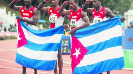 En el atletismo, de las 45 medallas de oro en disputa, los cubanos se adjudicaron 23. EFE / M. Castillo