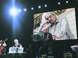 Música y poesía. El Foro FIL vivió ayer uno de los momentos más emotivos en lo que va de la Feria. EL INFORMADOR / E. Barrera