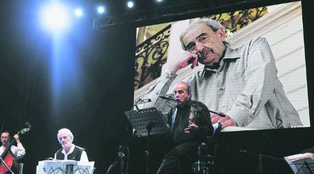 Música y poesía. El Foro FIL vivió ayer uno de los momentos más emotivos en lo que va de la Feria. EL INFORMADOR / E. Barrera