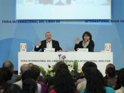 Pérez-Reverte participó en el evento 'Mil jóvenes y un Quijote'. EL INFORMADOR / J. Mendoza