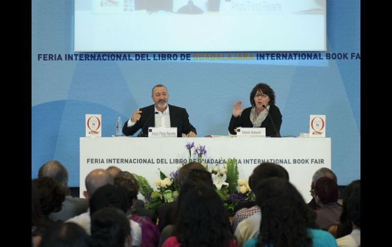 Pérez-Reverte participó en el evento 'Mil jóvenes y un Quijote'. EL INFORMADOR / J. Mendoza