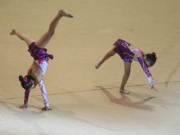 El torneo congrega a pequeñas gimnastas de diferentes estados de la República. EL INFORMADOR / F. Atilano