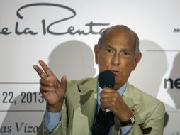 Una de las muertes que más impactó fue la del creador Oscar de la Renta. AP / ARCHIVO