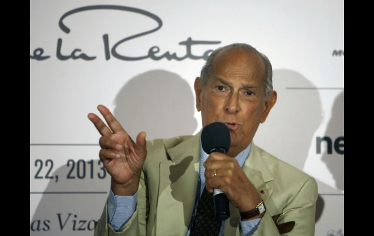 Una de las muertes que más impactó fue la del creador Oscar de la Renta. AP / ARCHIVO