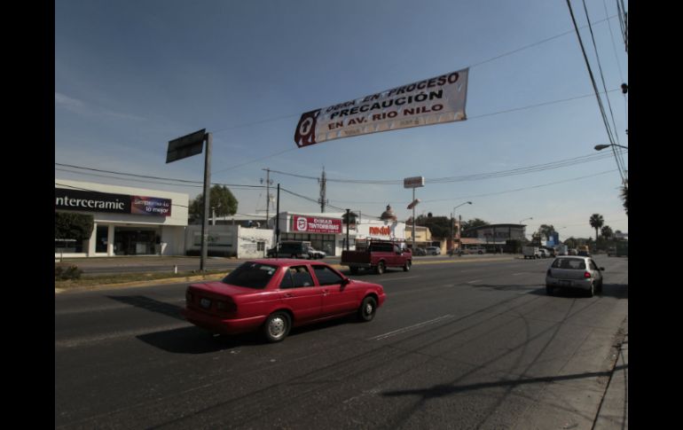 Por la zona donde se realizarán las obras, sólo podrá circular el transporte público. EL INFORMADOR / ARCHIVO