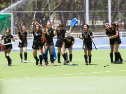 El equipo femenil Sub 21 festeja tras vencer en la final a su similar de Guanajuato. EL INFORMADOR / P. Franco