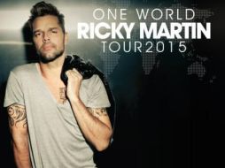 El puertorriqueño continuará con su gira 'One World Tour' el cual llegará a México en junio próximo. TWITTER / @ricky_martin