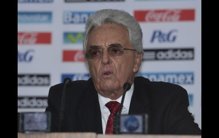 Justino Compeán aún es presidente de la Femexfut. MEXSPORT / ARCHIVO