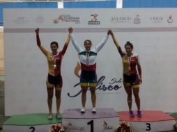 Salazar obtuvo dos medallas en BMX y una en pista. TWITTER / @CODEJALISCO