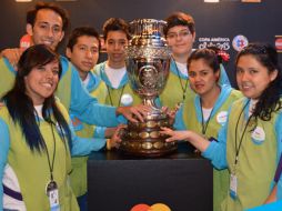 El trofeo ya estuvo en Argentina, Puerto Rico, Perú y Brasil. TWITTER / @Papalote_Museo