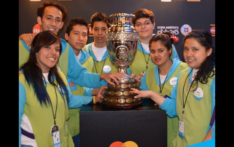 El trofeo ya estuvo en Argentina, Puerto Rico, Perú y Brasil. TWITTER / @Papalote_Museo