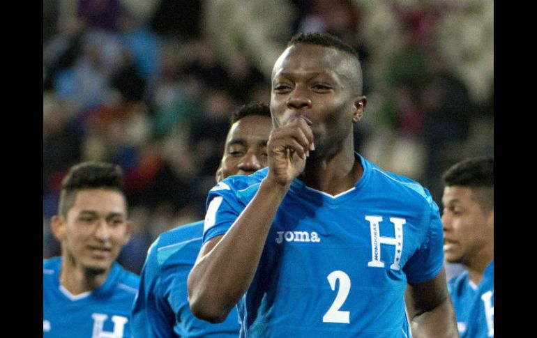 Kevin Álvarez celebra un gol durante el partido de la fase de grupos del Mundial Sub-20 disputado frente a Uzbekistán. EFE / D. Alexander