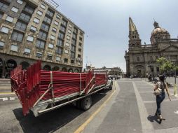 Prevén que los trabajos para la Estación Catedral durarán seis meses. EL INFORMADOR / R. Tamayo