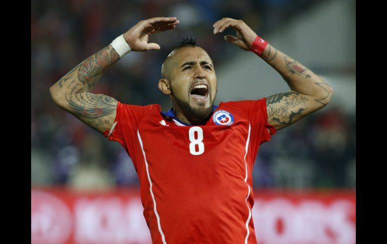 Vidal tuvo este accidente en plena Copa América, pero no fue sancionado deportivamente. EFE / ARCHIVO