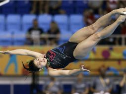 Dolores Hernández contribuyó con una medalla de bronce a la cosecha nacional. AP / M. Humphrey