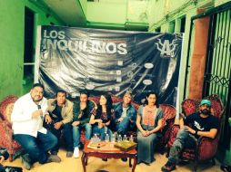 Parte del elenco y el productor de 'Los Inquilinos' ofrecieron una rueda de prensa este martes. EL INFORMADOR / E. Esparza