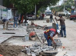 En la vialidad se colocará una nueva superficie de rodamiento en concreto estampado. EL INFORMADOR / ARCHIVO