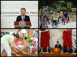 Los protagonistas de las noticias más relevantes del día de hoy. ESPECIAL /