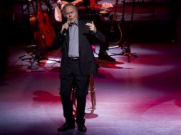 Serrat se presentó al miércoles pasado en el Auditorio Telmex. NTX / ARCHIVO